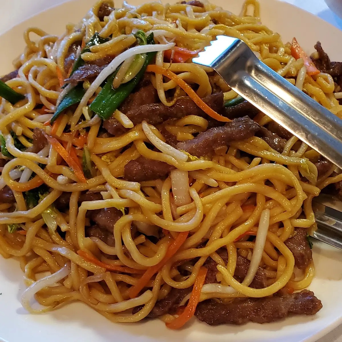 牛勞 Beef Lo Mein Noodles